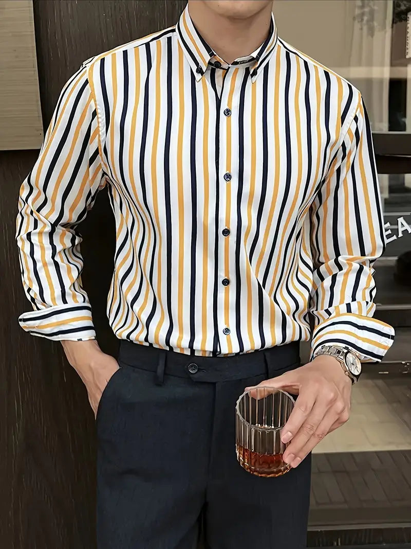 Chemise rayée Safran
